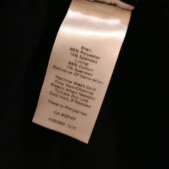 T by Talbot's black/white checked active skirt Sz MP - Picture 10 of 10